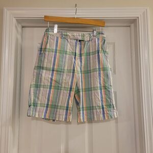 Lady Hagan Plaid Golf Shorts size 4